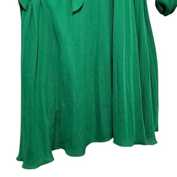 Prettygarden Women's Midi Long Puff Sleeve Flowy Green Dress - Size‎ XXL - Picture 8 of 11